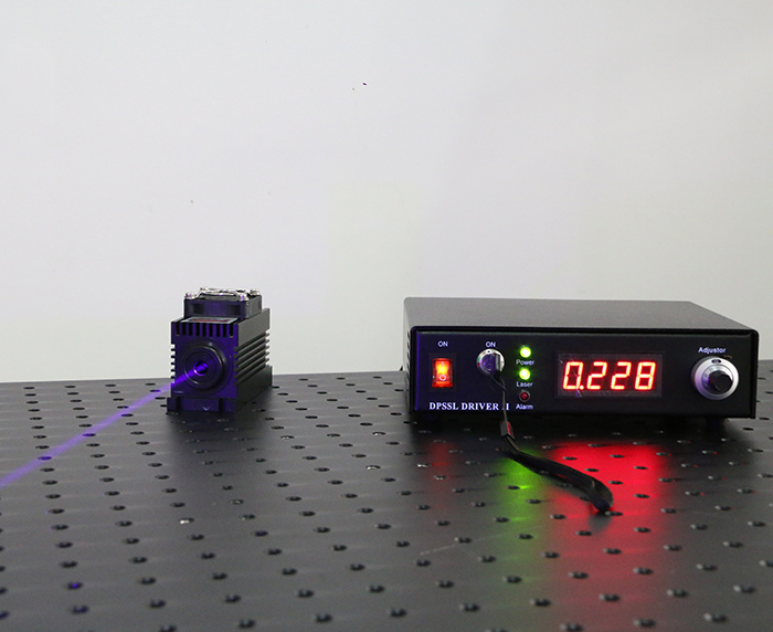 434nm 100mW TEM00 Blue Diode Laser Source Lab Semiconductor Laser System - Click Image to Close